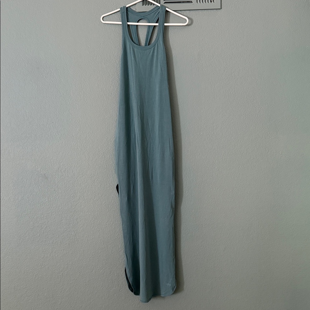 Lululemon Athletica Teal Sleeveless Dress